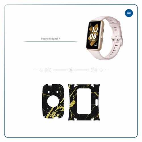 Huawei_Band 7_Graphite_Gold_Marble_2